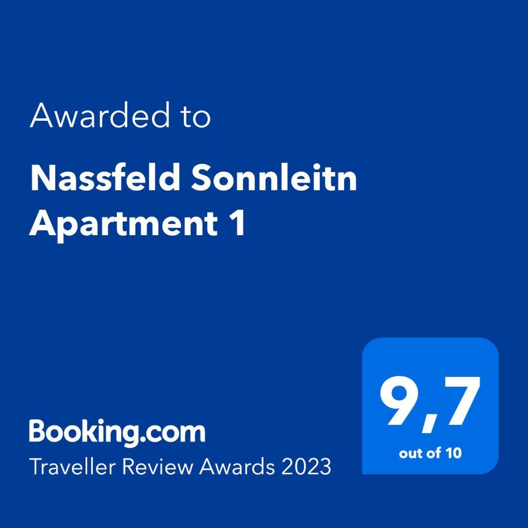 Nassfeld Sonnleitn apartment 2 Sonnenalpe Nassfeld Extérieur photo