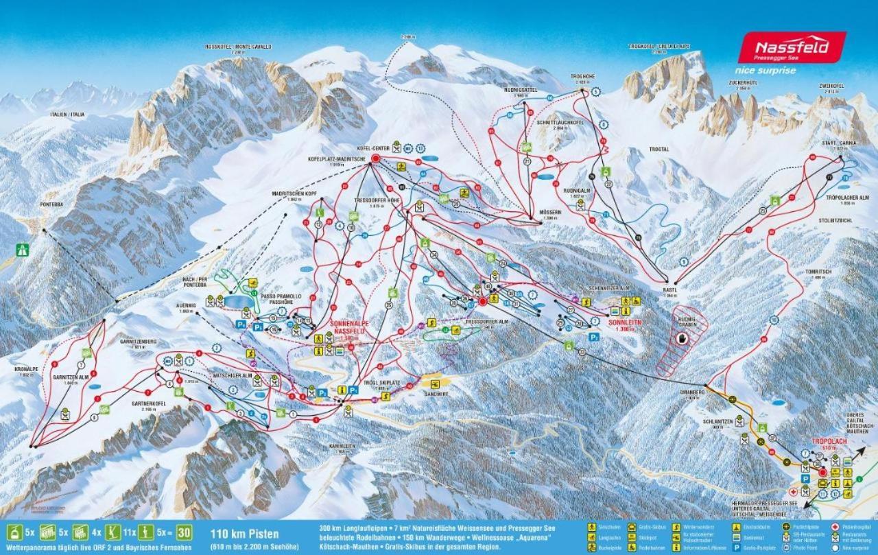 Nassfeld Sonnleitn apartment 2 Sonnenalpe Nassfeld Extérieur photo